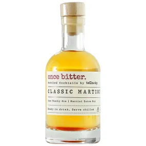 Once Bitter Classic Martini