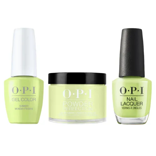 OPI Trio: P012 Summer Monday-Fridays