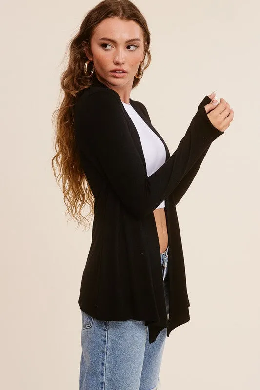 Out For the Day Cardigan - Black