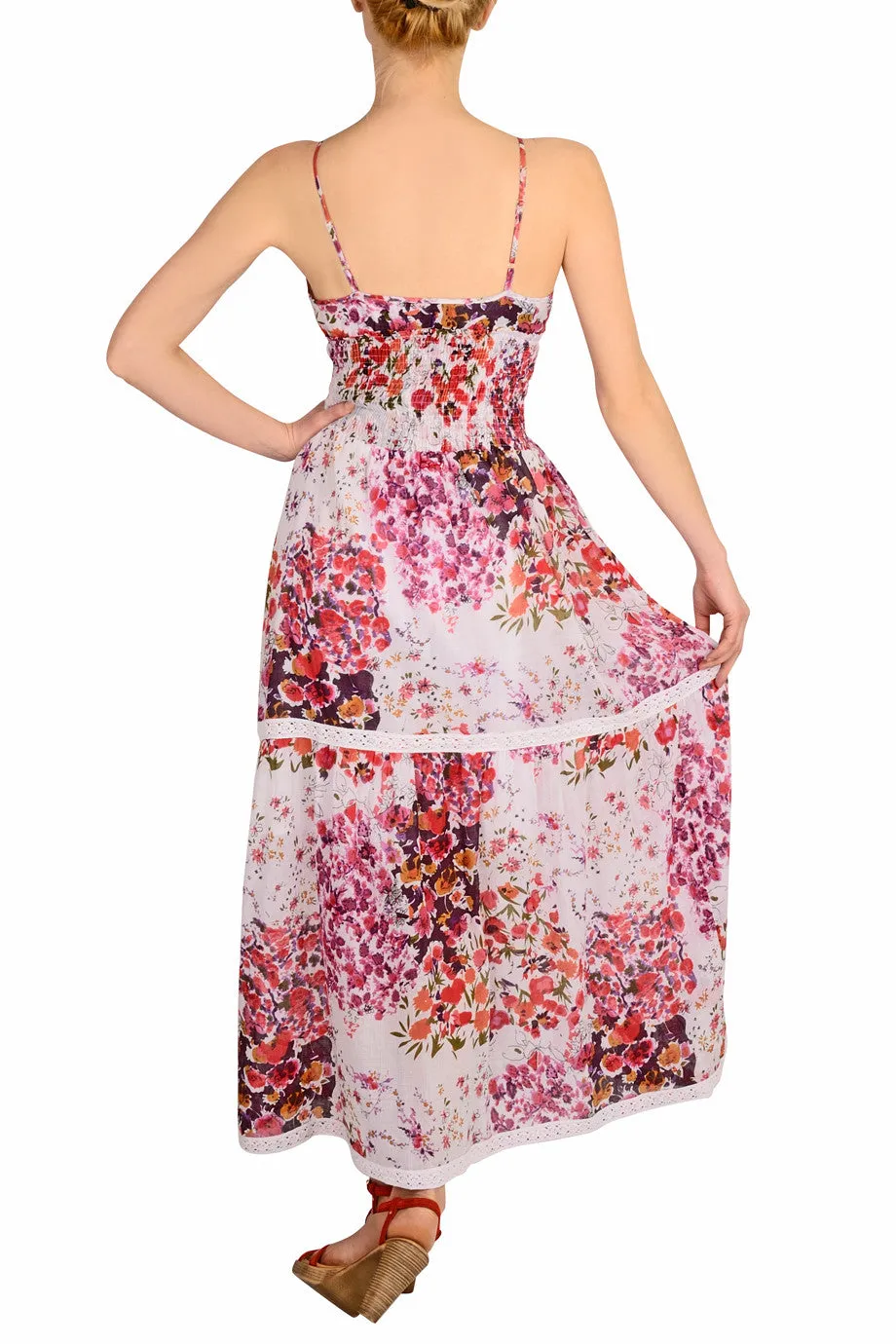 PARADISE Floral Maxi Dress