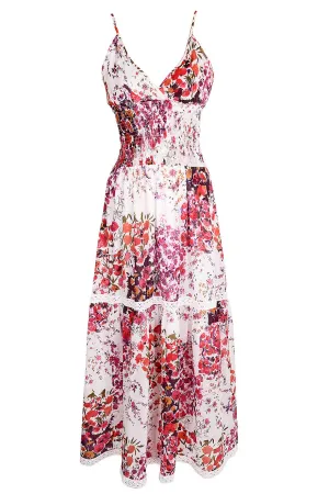 PARADISE Floral Maxi Dress