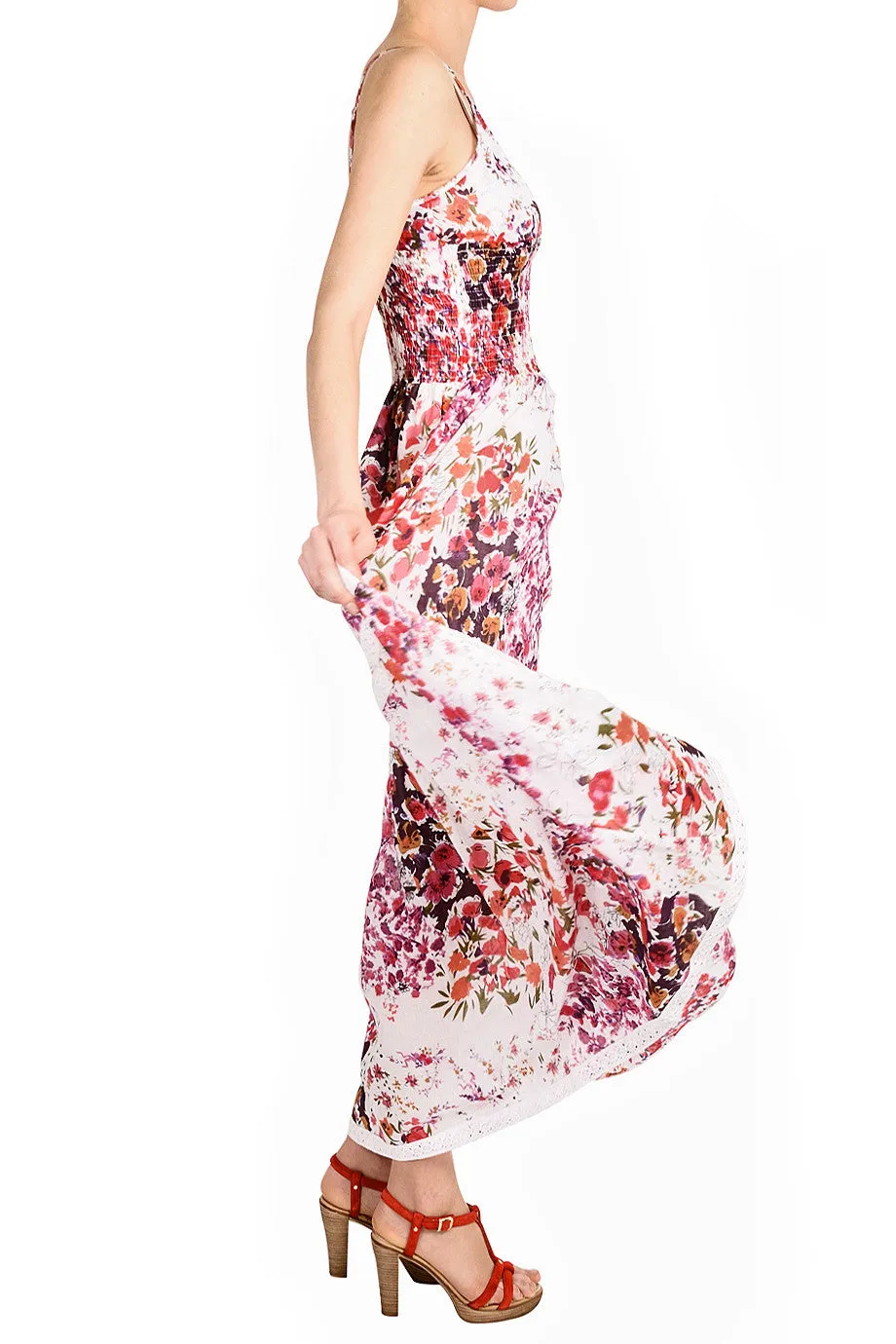 PARADISE Floral Maxi Dress