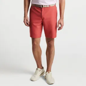 Peter Millar 9-Inch Salem High Drape Performance Shorts - Cape Red