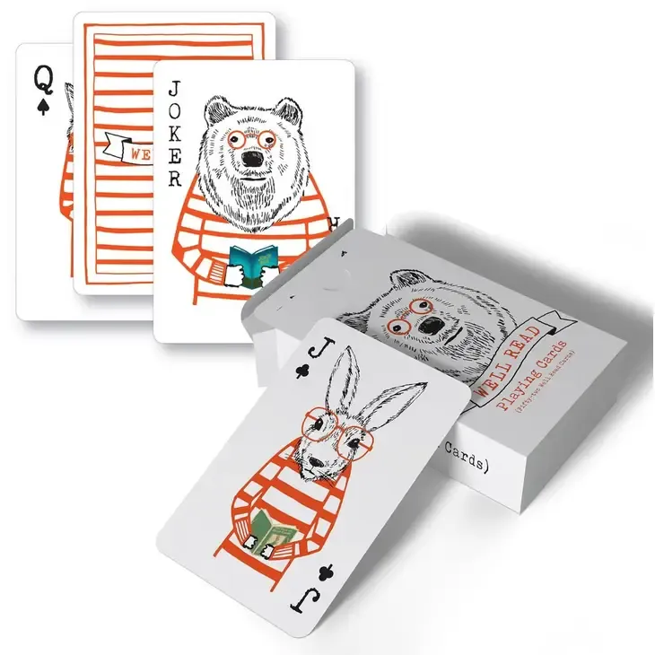 Playing Cards: Well-Read