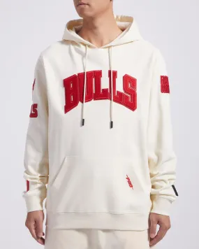 Pro Standard Chicago Bulls Triple Tonal DK PO Hoodie-Eggshell