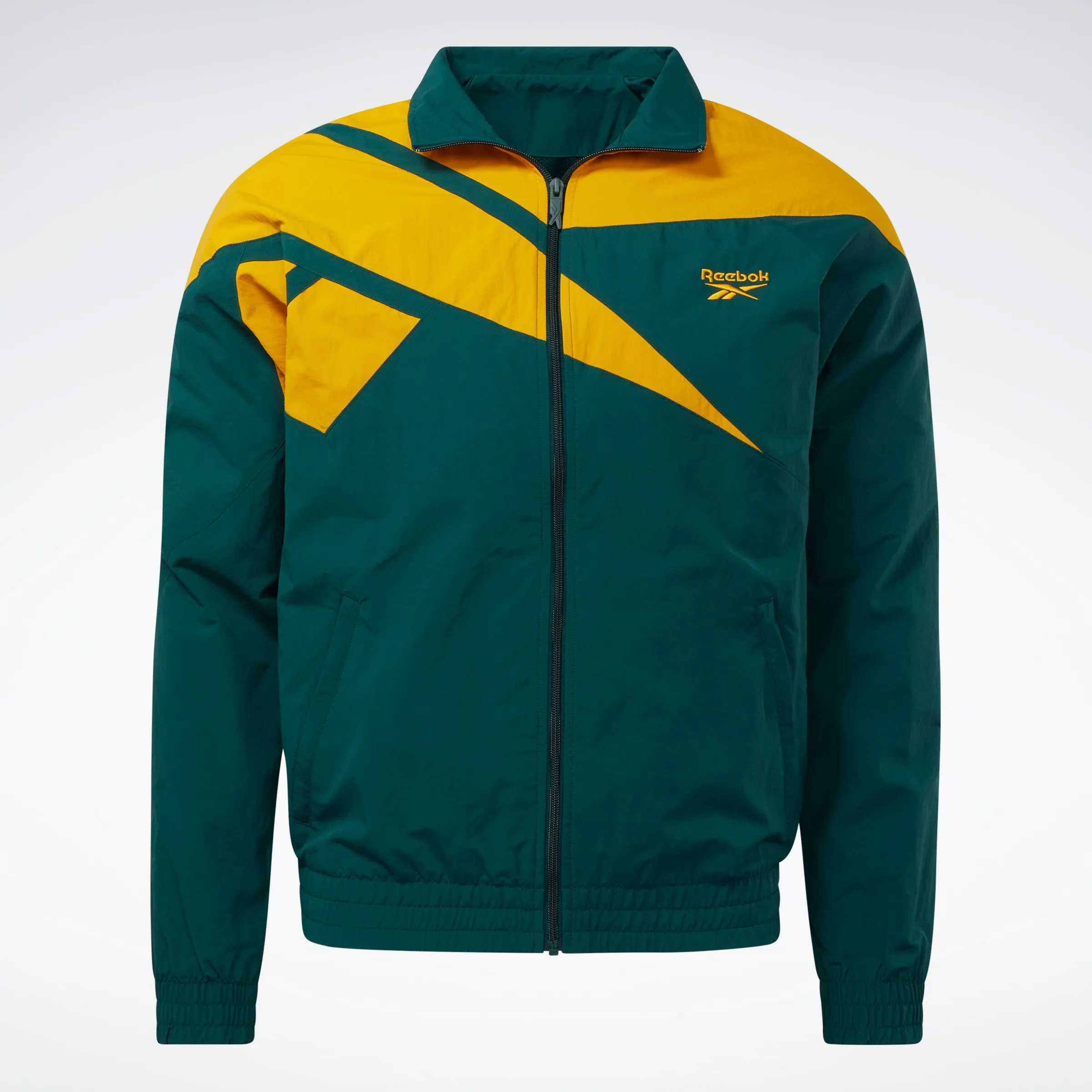 Reebok Apparel Men Classics Vector Track Top Forest Green