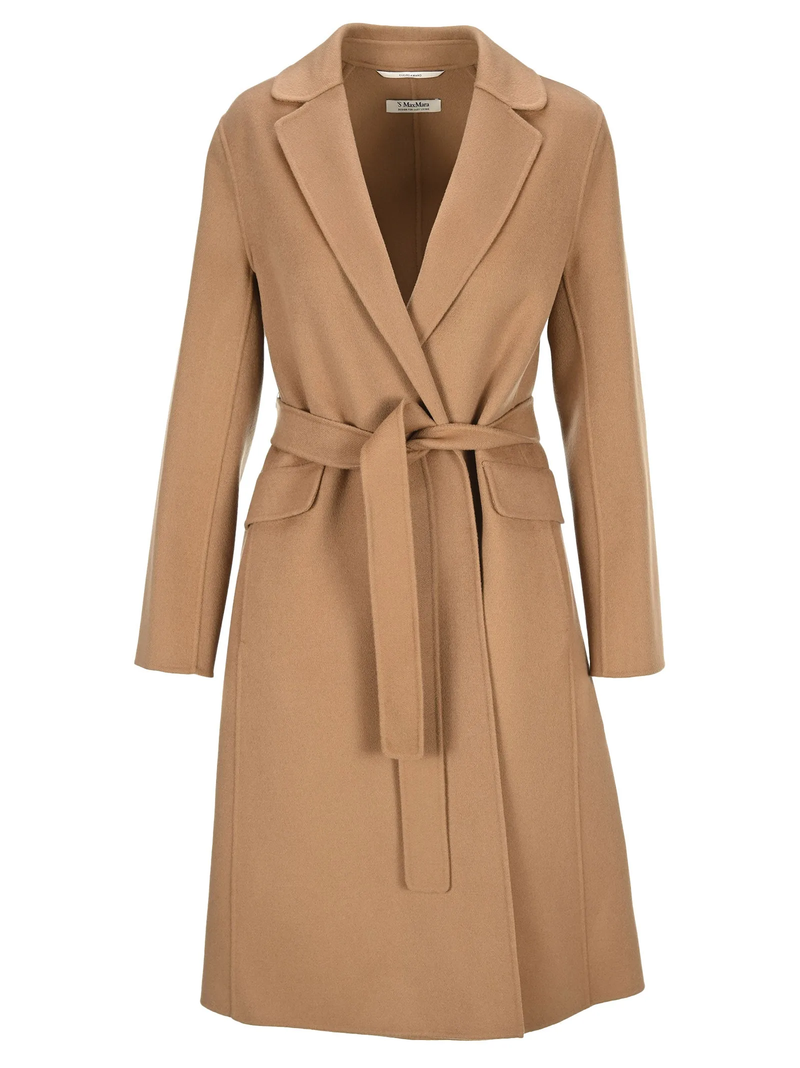 'S Max Mara Midi Wrap Coat