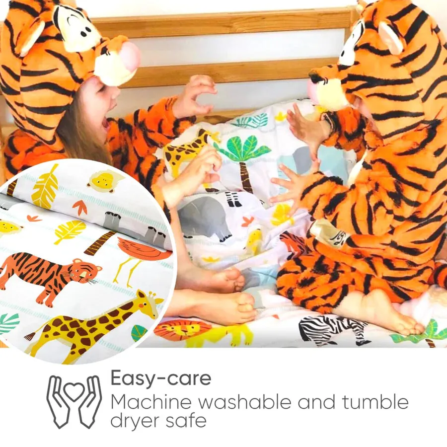 Safari Animals Duvet Set - Single Bed