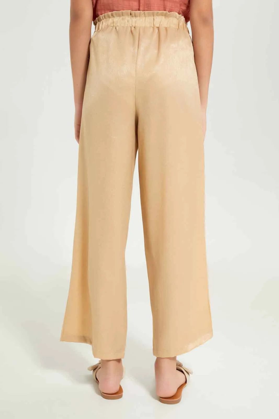 Senior Girls Beige Culottes