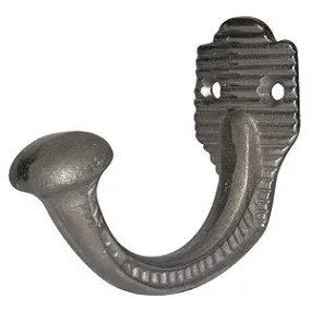 Single robe hook 2½" in cast iron