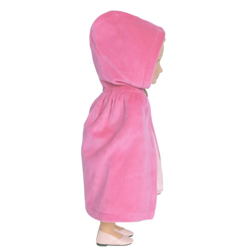 Storybook Velour Doll Cape