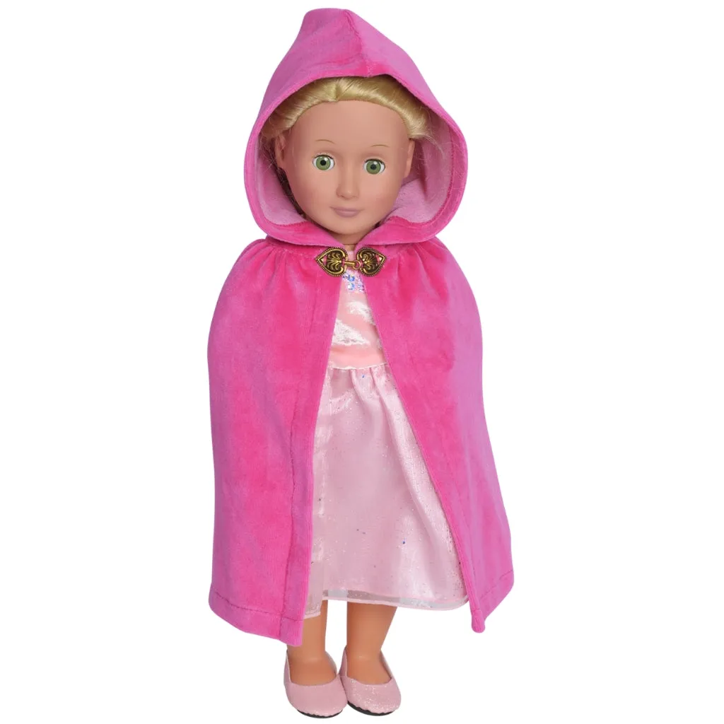 Storybook Velour Doll Cape