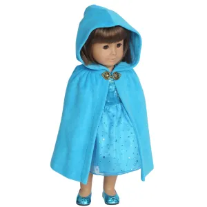 Storybook Velour Doll Cape