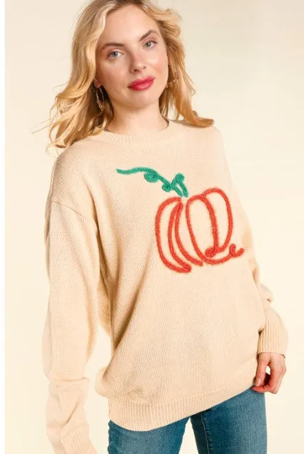 Tan Pumpkin Sweater - 5710-5715