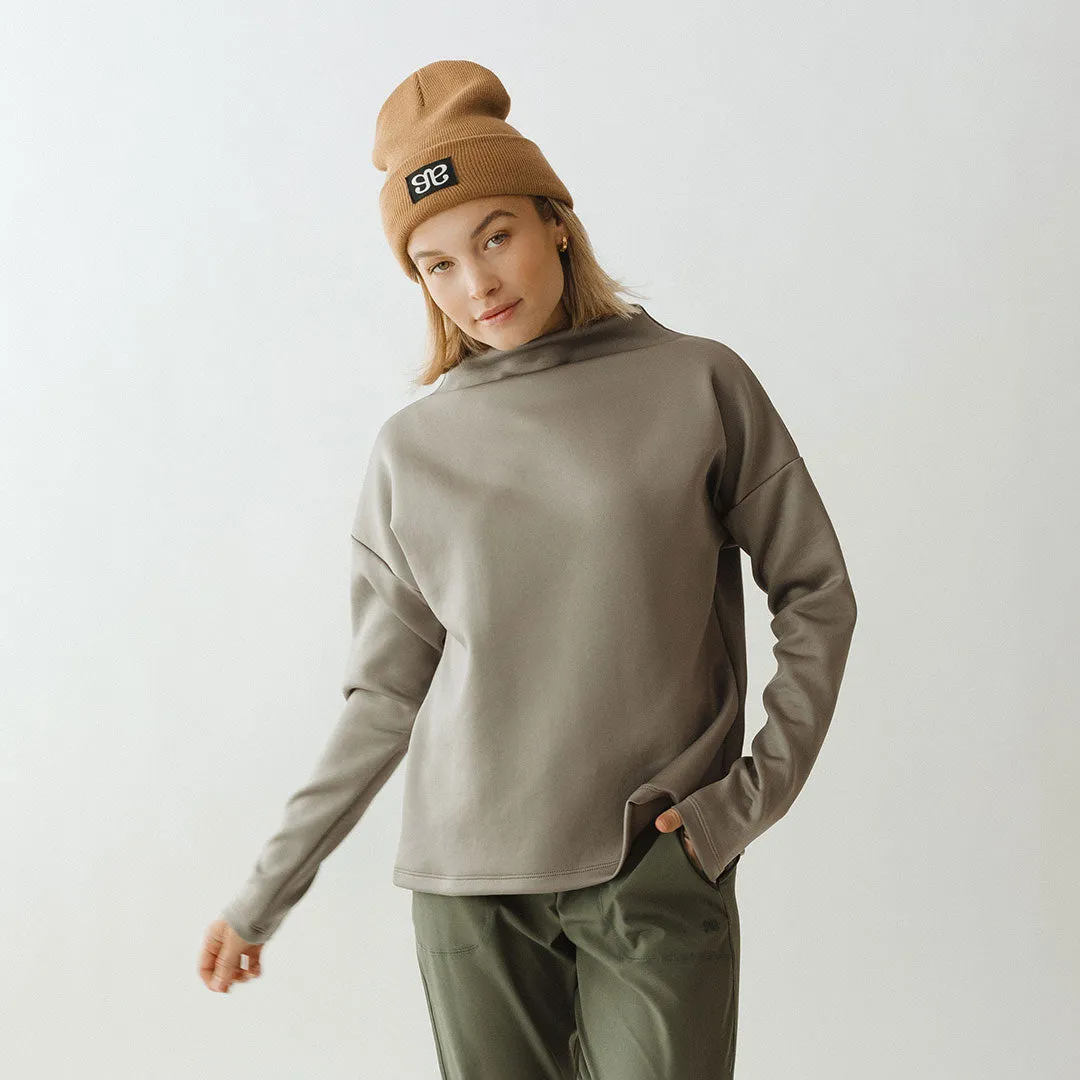 Taupe Cardiff Pullover