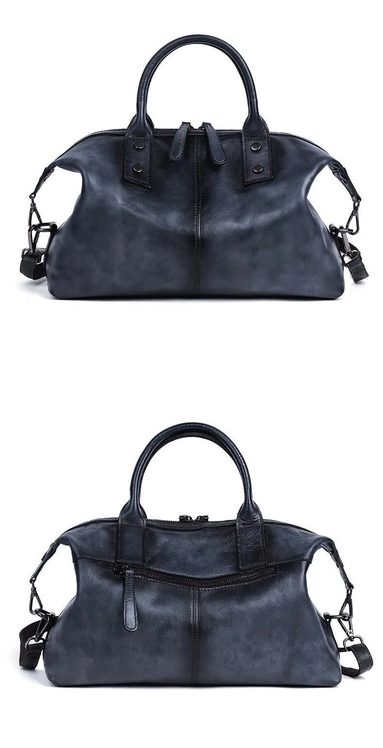 TEEK - Womens Cowhide Leather Dumpling Bag