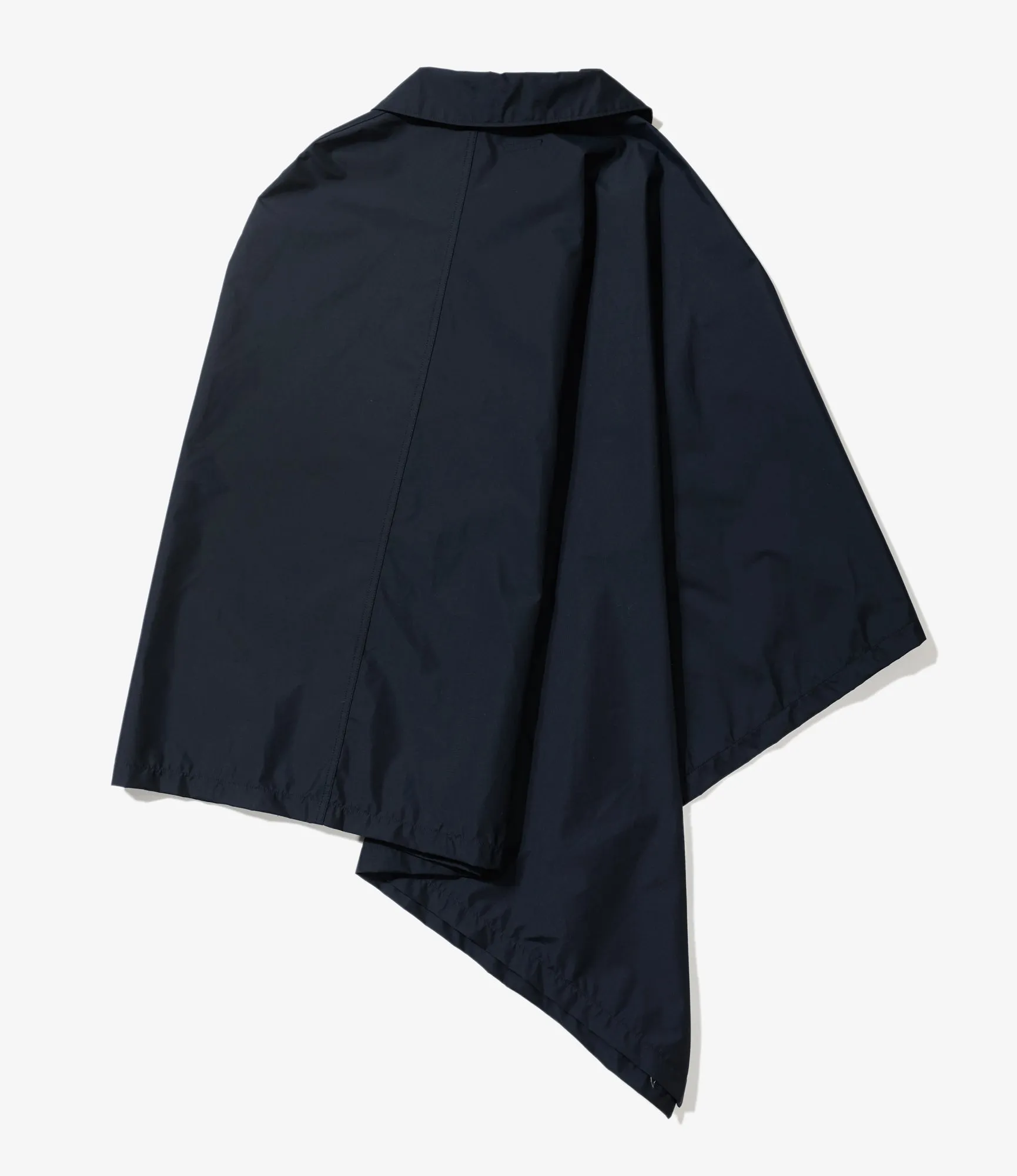 Tent Cape – Dark Navy Nylon 3-Layer Cloth