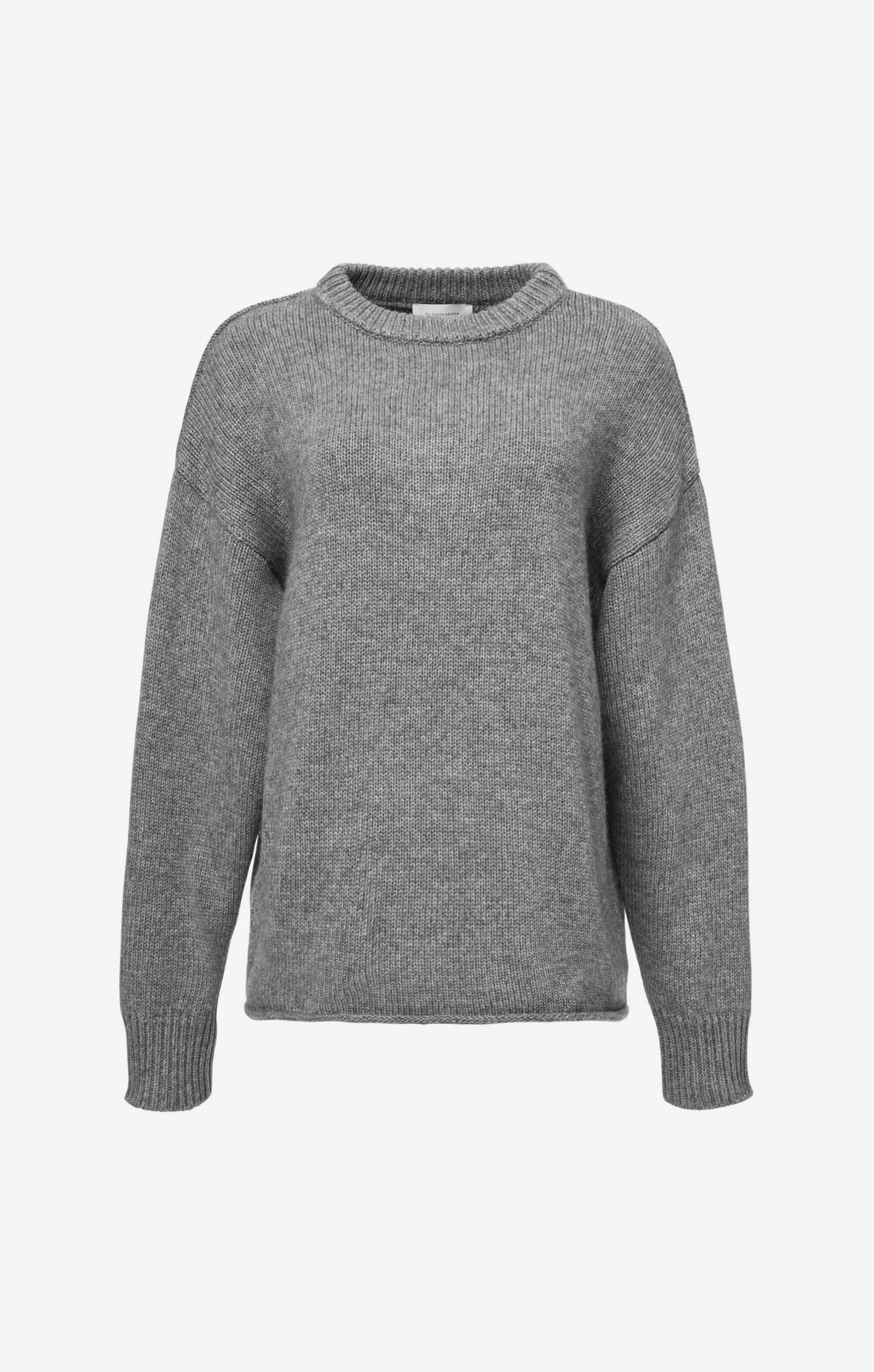 THE HEAVY KNIT LONG - GREY