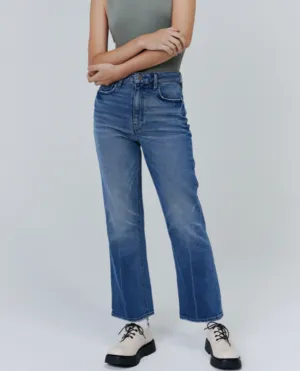 The Nina High-Rise Mom Cropped Flare - Praise