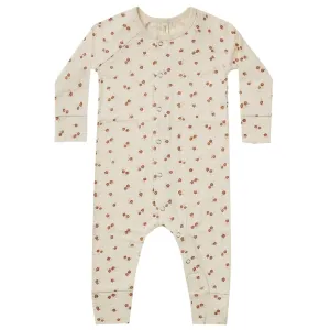 The Pointelle Long John - Petite Floral - BABY