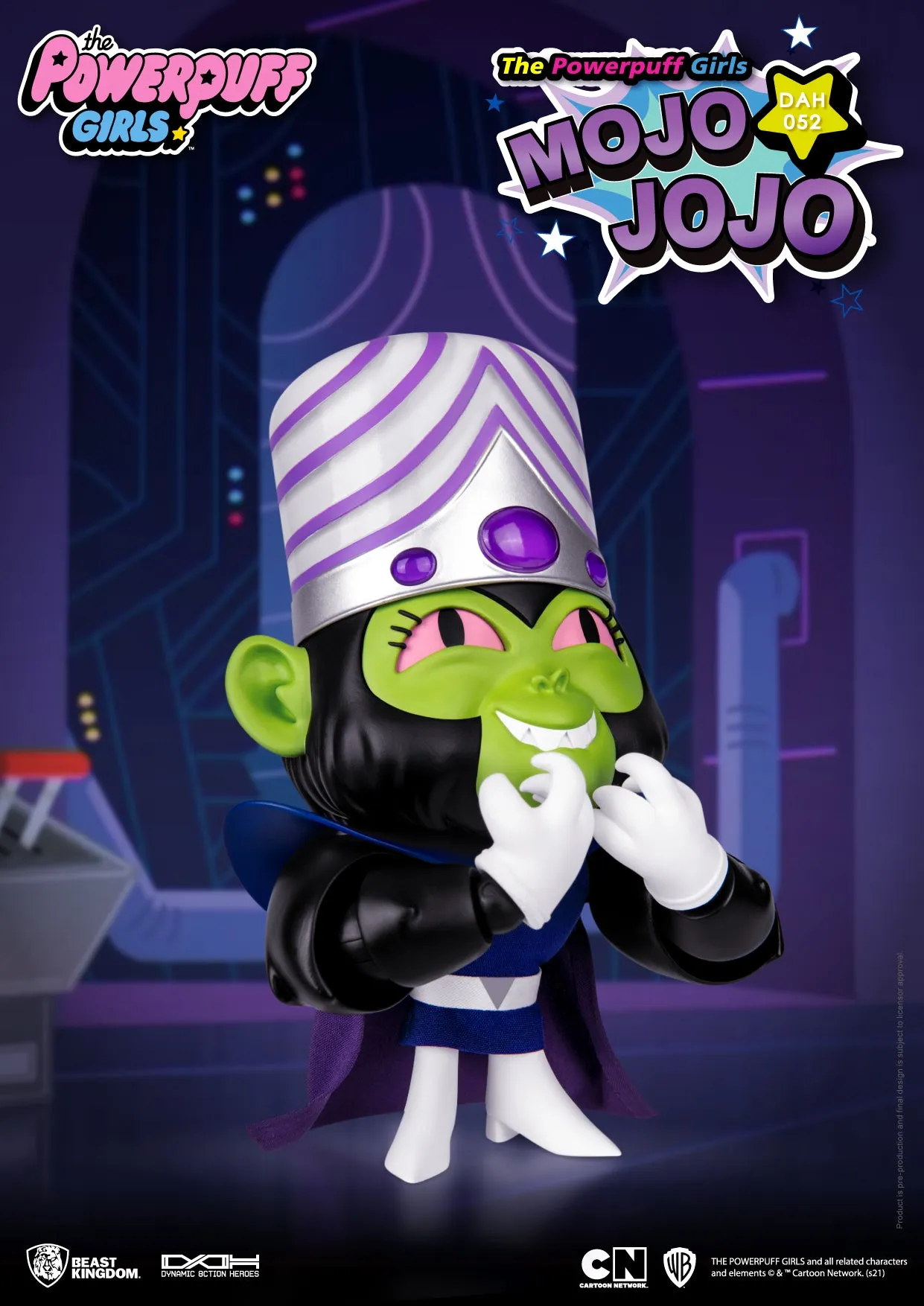 The Powerpuff Girls: Mojo JoJo DAH-052 Dynamic 8ction Figure