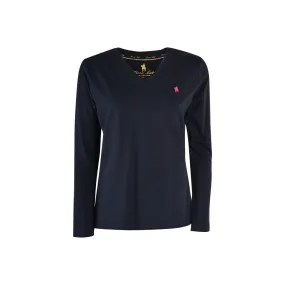 Thomas Cook Classic V Neck Long Sleeve Tee