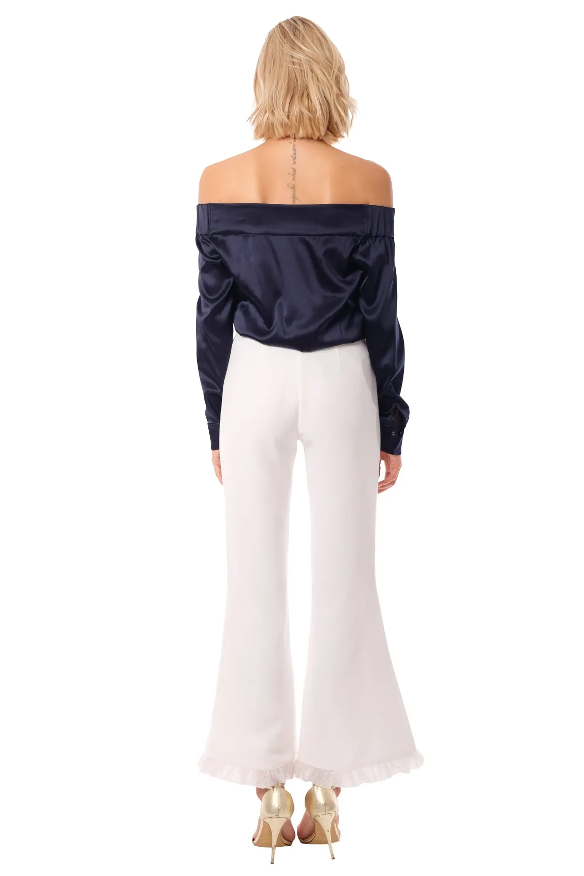 Tonia Off-Shoulder Shirt Top