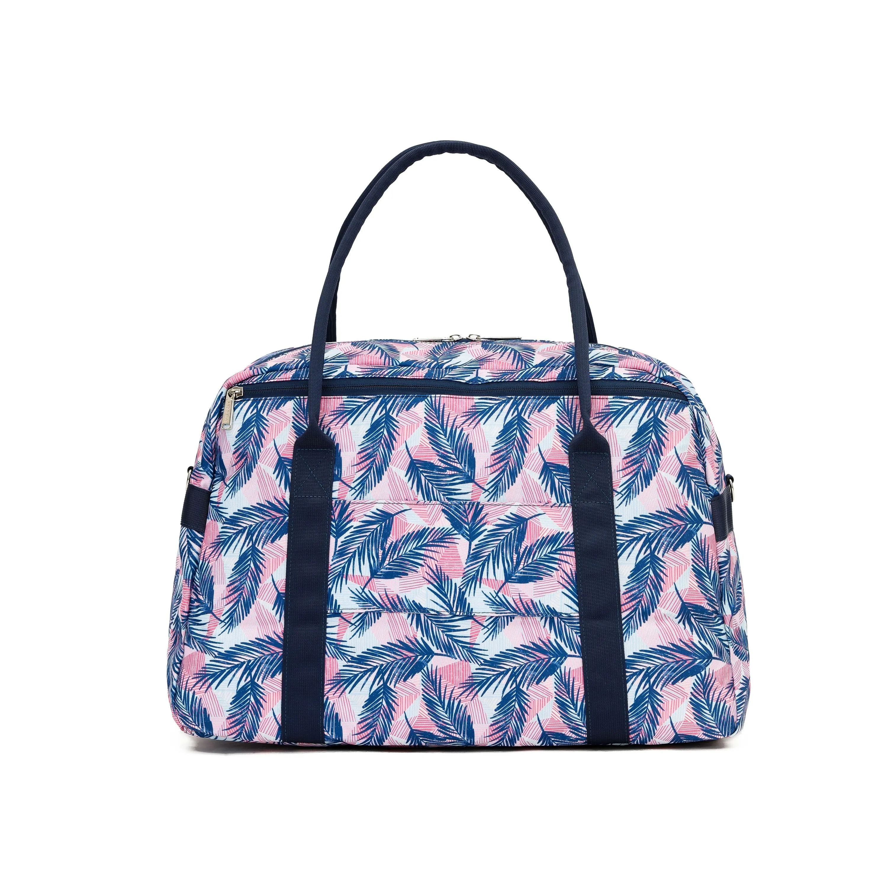 Tosca - TCA935-C Fashion Tote/Duffle Bag - Coral Ferns