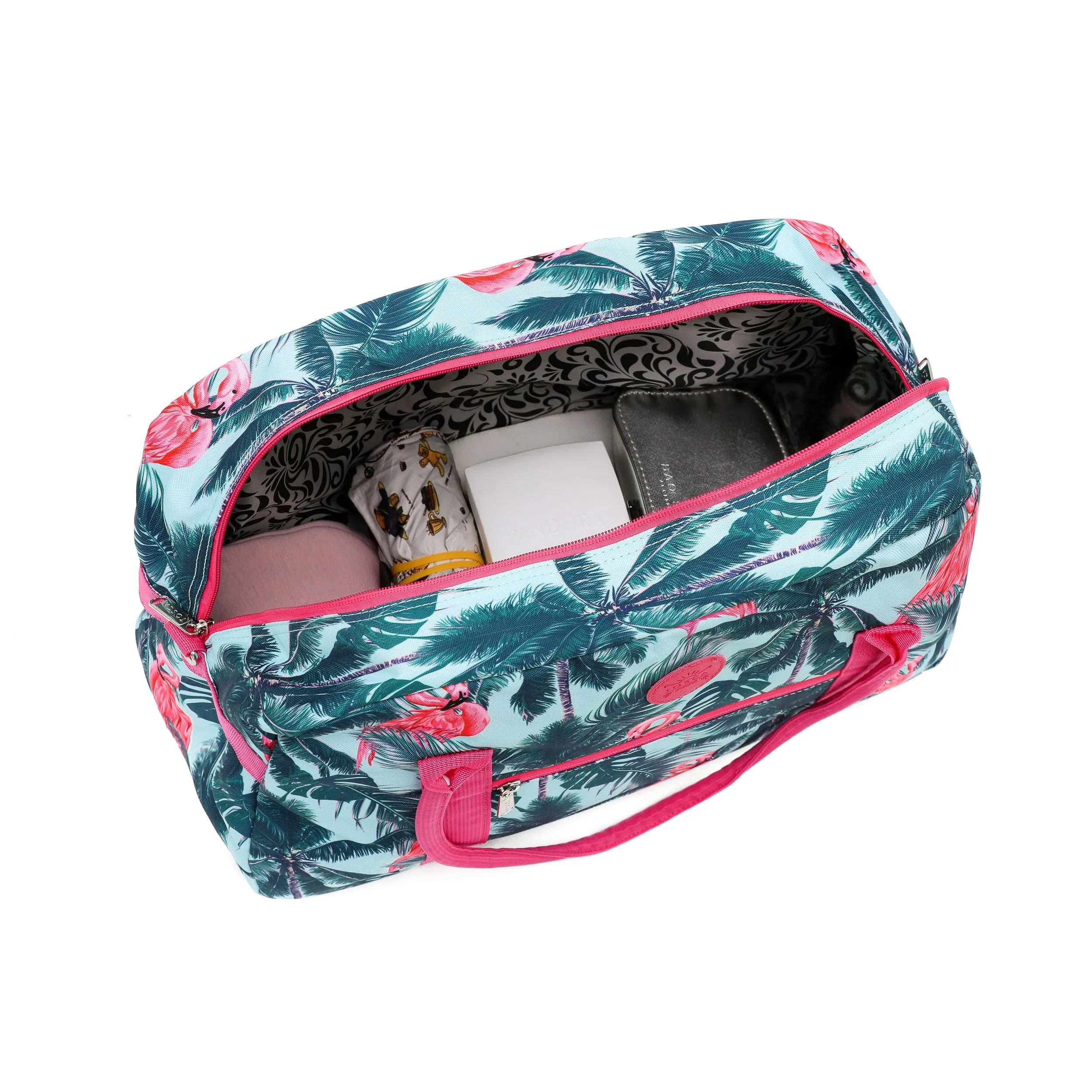 Tosca - TCA935 Fashion Tote/Duffle Bag - Flamingo