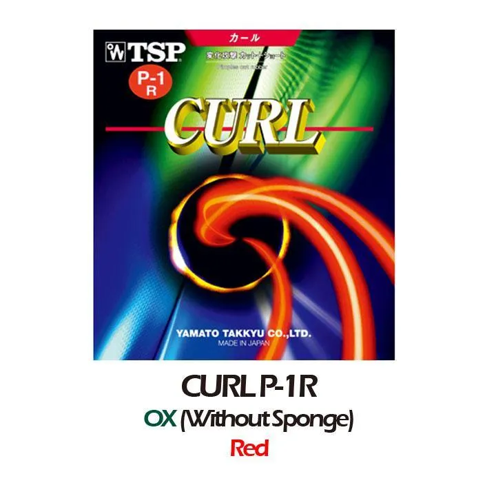 TSP Curl P-1R Long Pimples Table Tennis Rubber