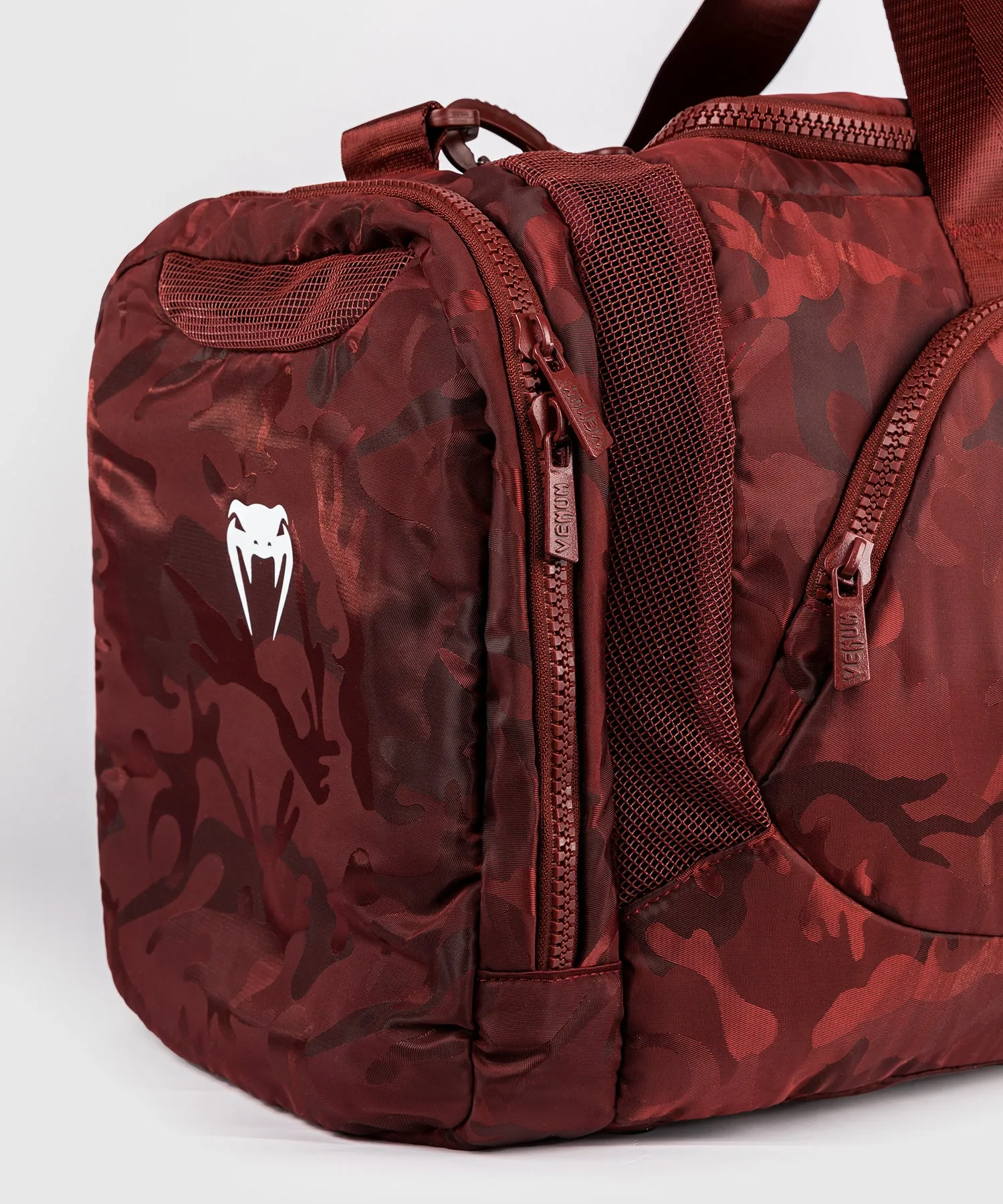 Venum Trainer Lite Sports Bag - Camo/Burgundy