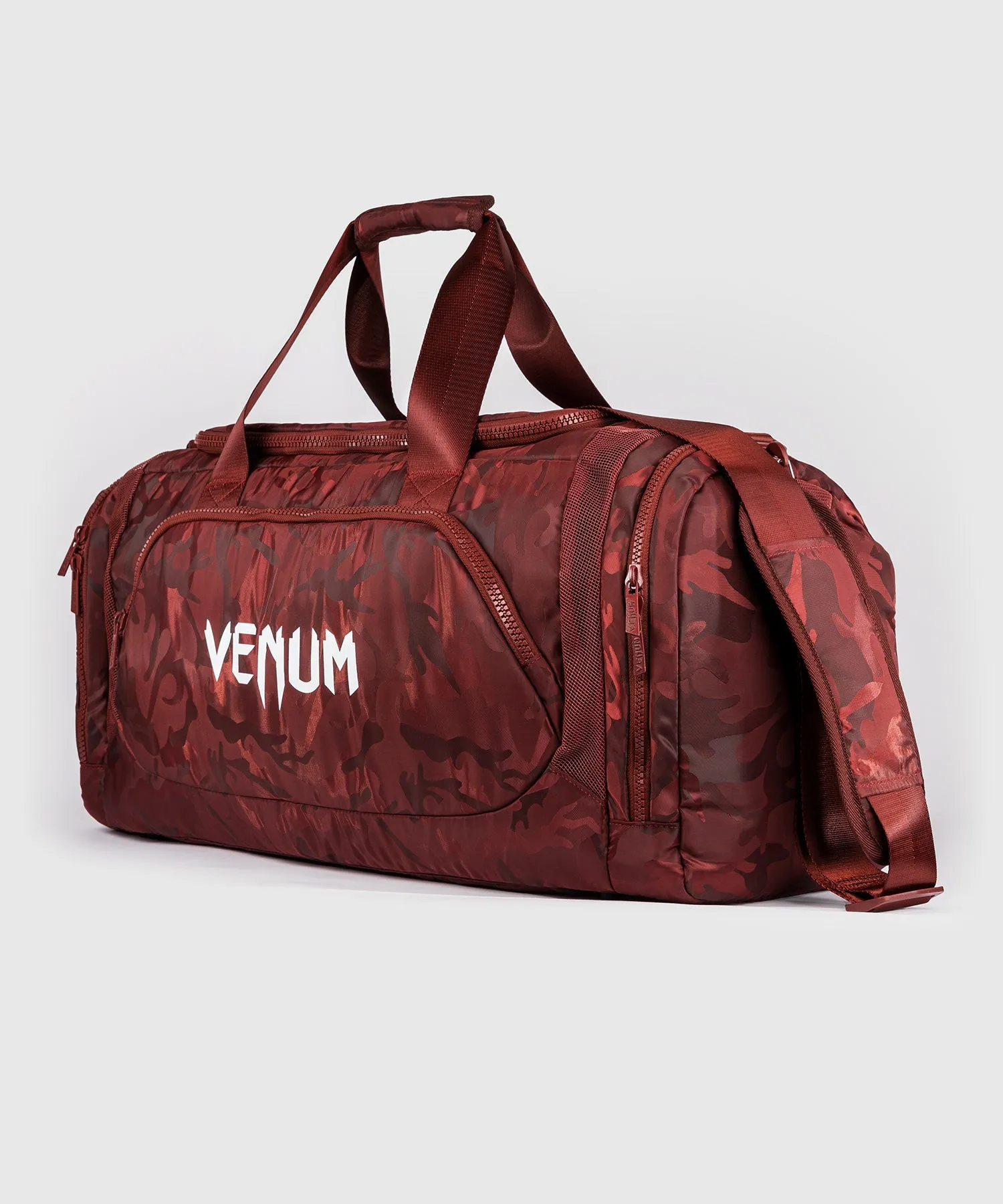 Venum Trainer Lite Sports Bag - Camo/Burgundy