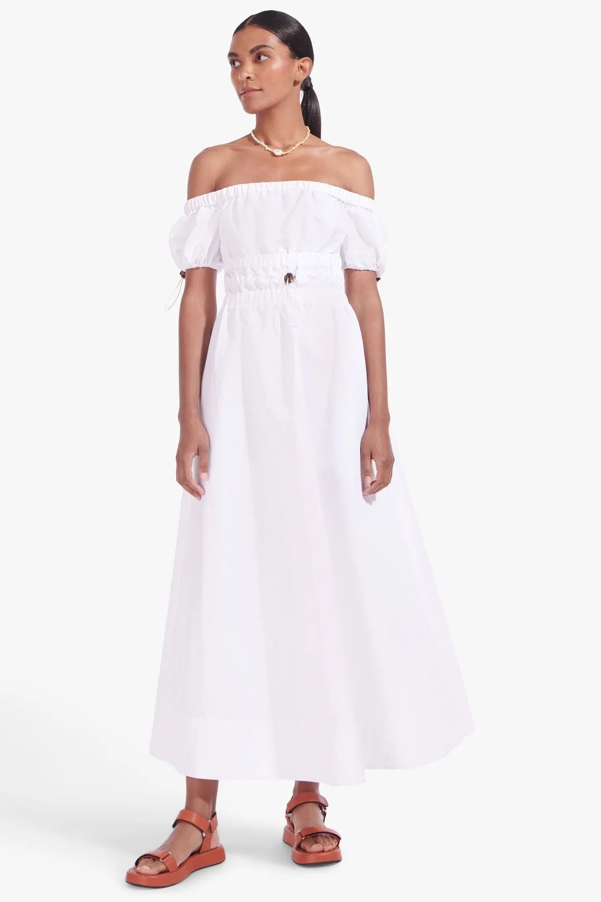 VINE DRESS | WHITE