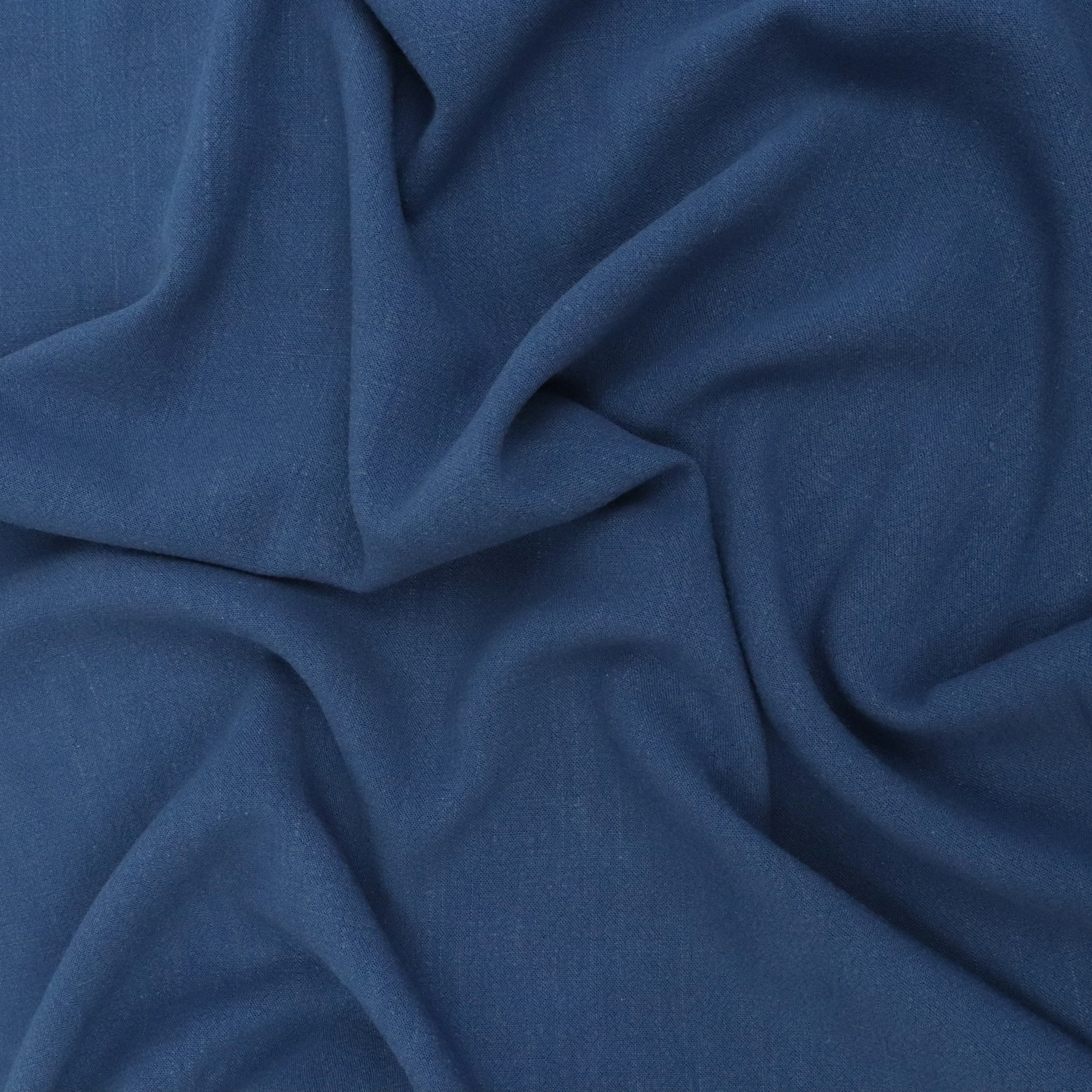 Viscose Linen Slub - Blue