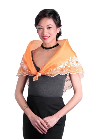 WA06 - Classic Alampay Orange - Filipiniana