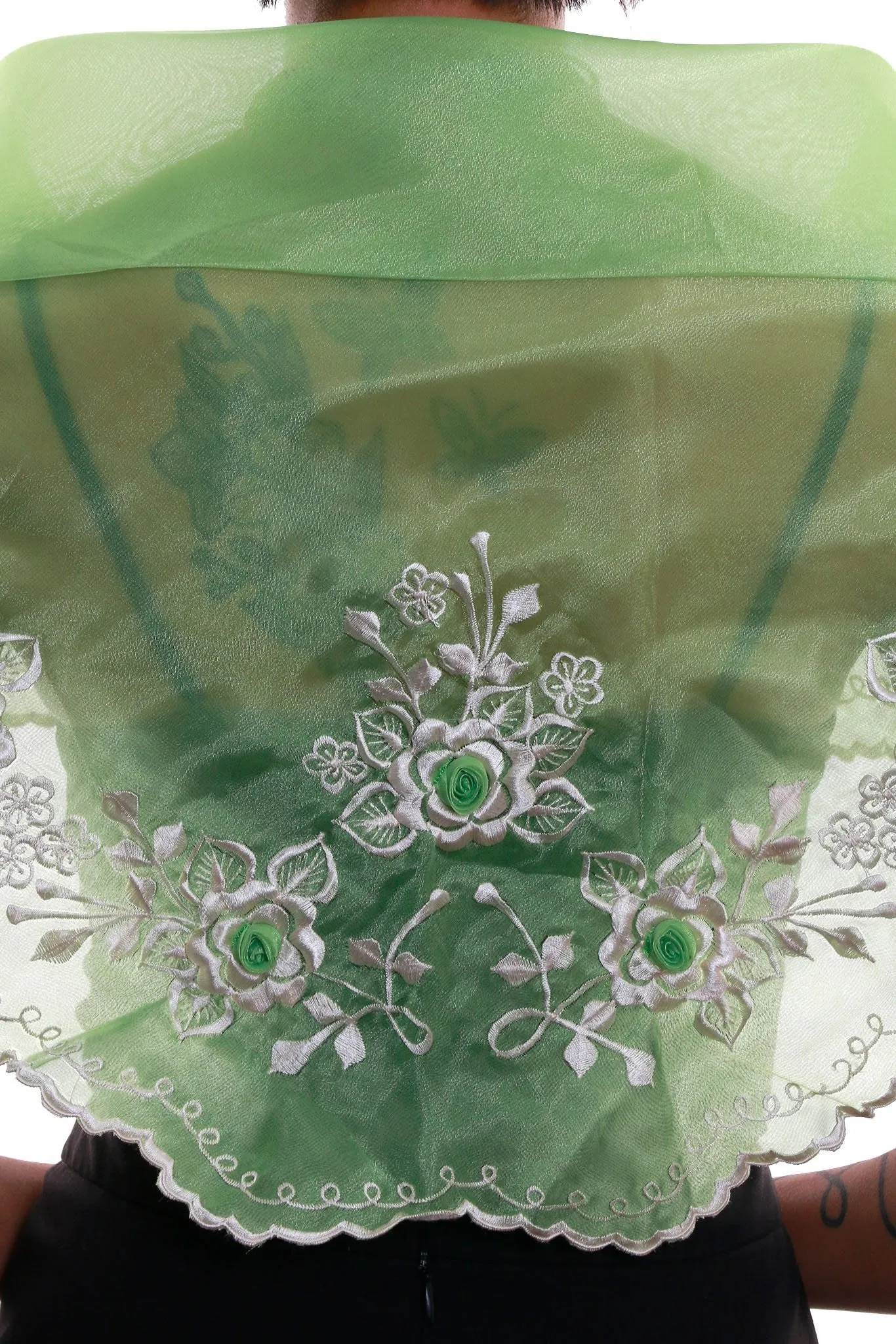 WA09 - Classic Alampay Bright Green - Filipiniana