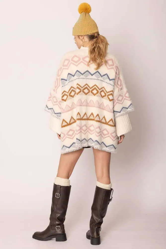 WCC420055 Aztec Cardigan