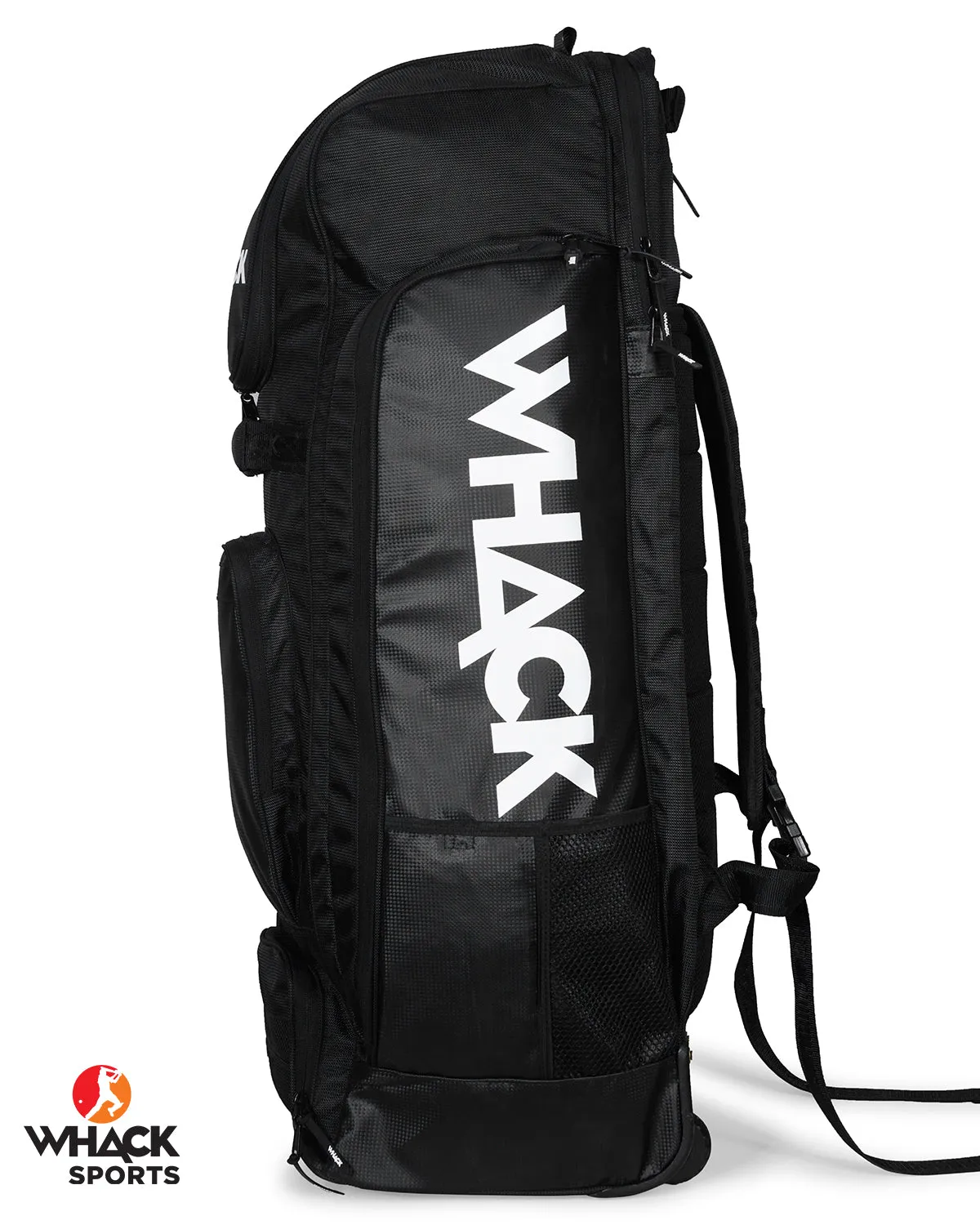 WHACK Players Cricket Kit Bag - Wheelie Duffle - Large - Senior