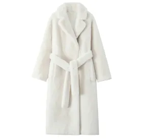 White lux snow classic coat