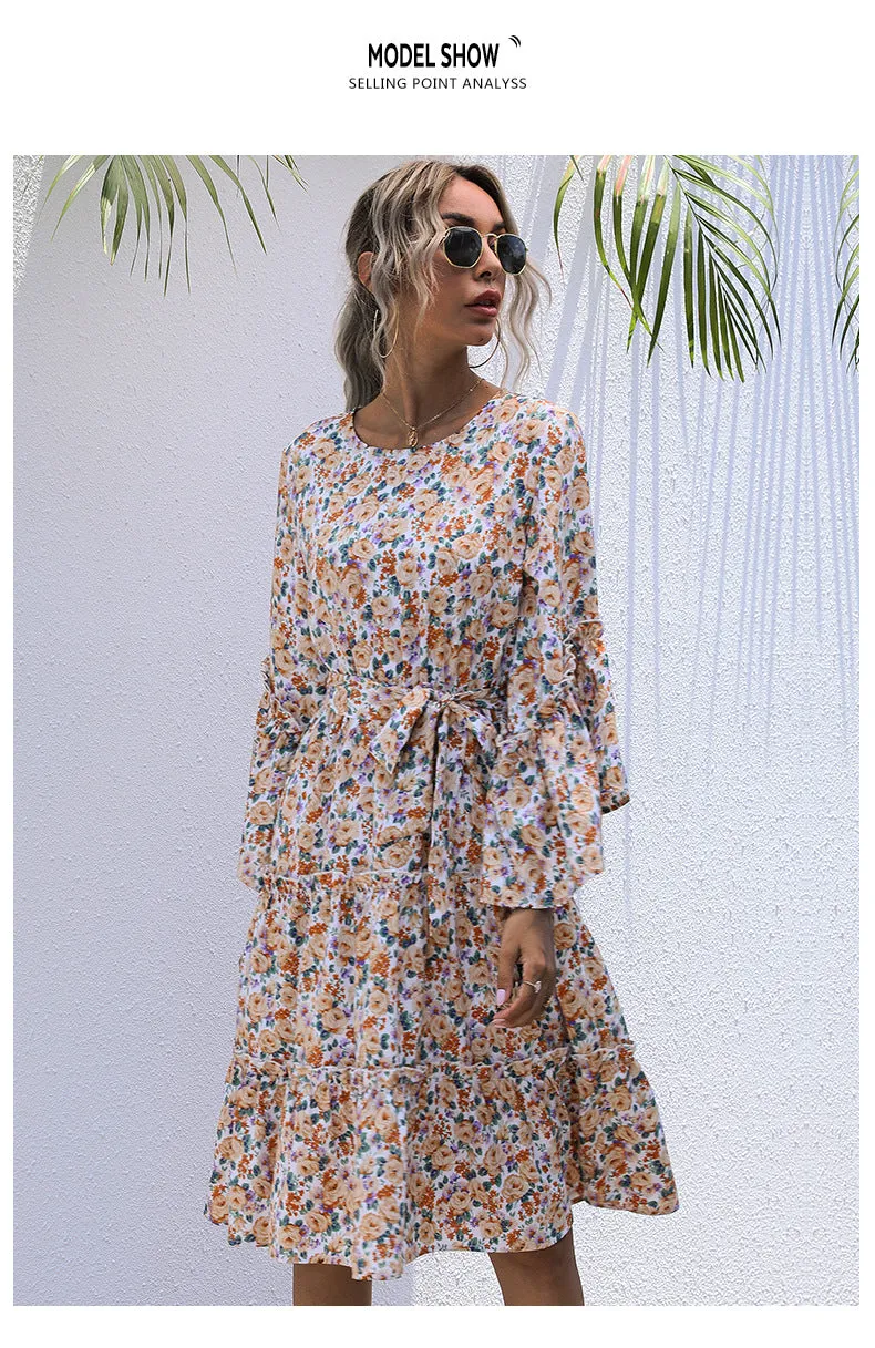 Wholesome Floral Boho Maxi Dress