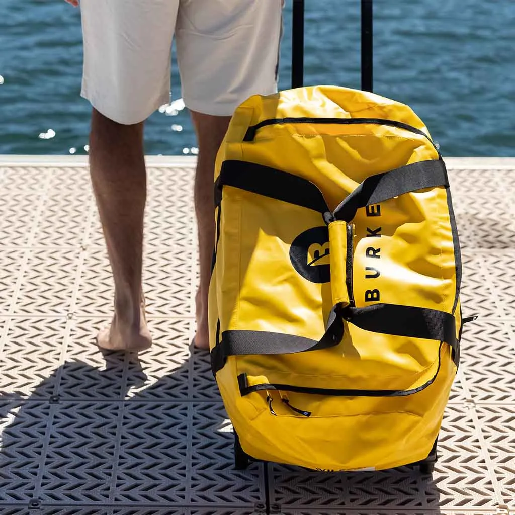 Wilson Wheelie Duffle Bag - Yellow