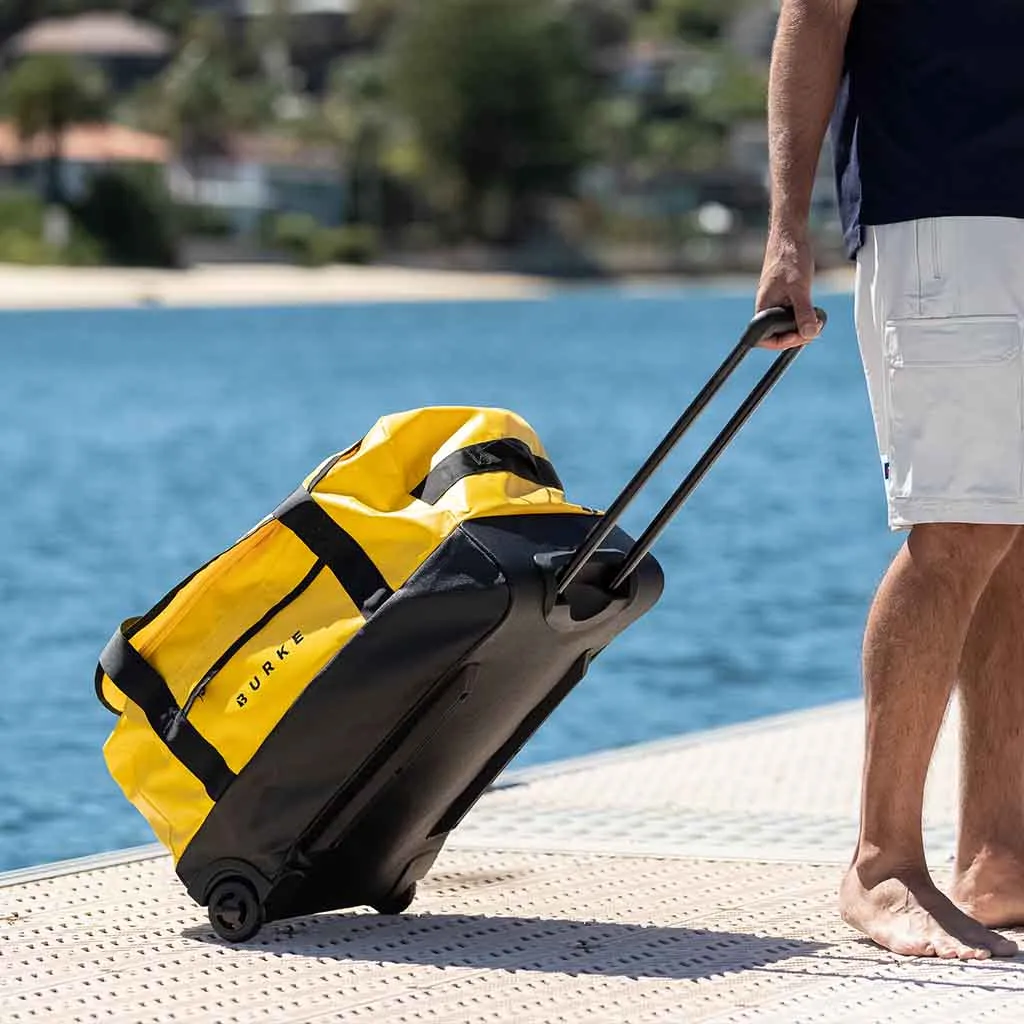 Wilson Wheelie Duffle Bag - Yellow