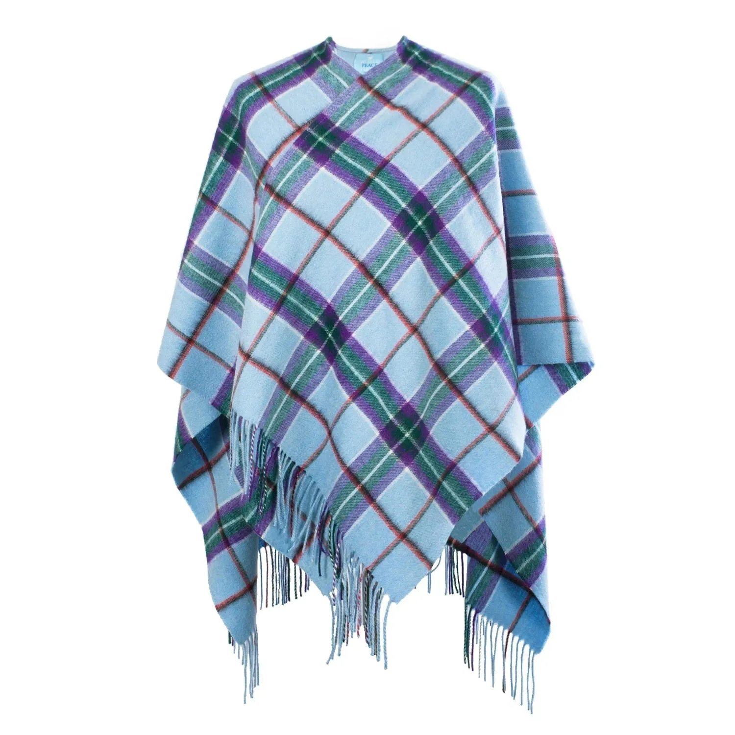 Women's Tartan Lambswool Mini Cape