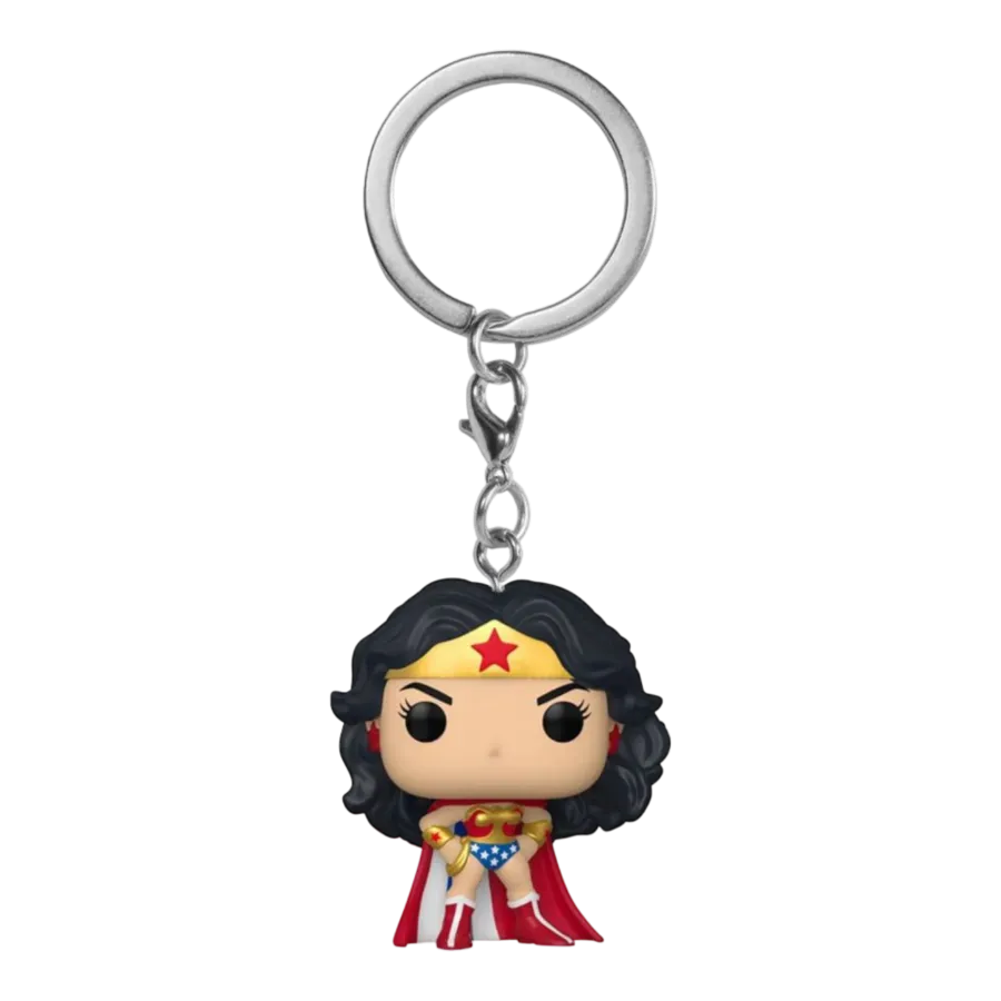 Wonder Woman 80th - Classic w/Cape Pop! Keychain