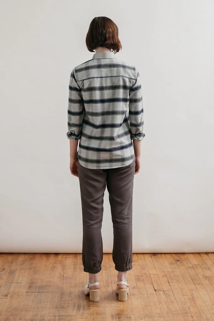 Woodrow Light Grey Plaid