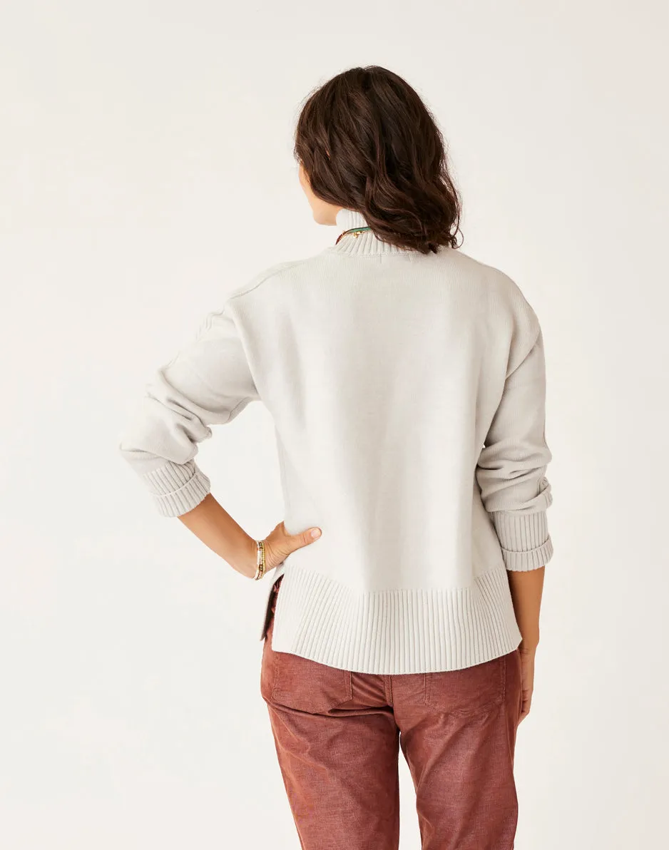 Woodward Sweater: Lt. Grey Heather