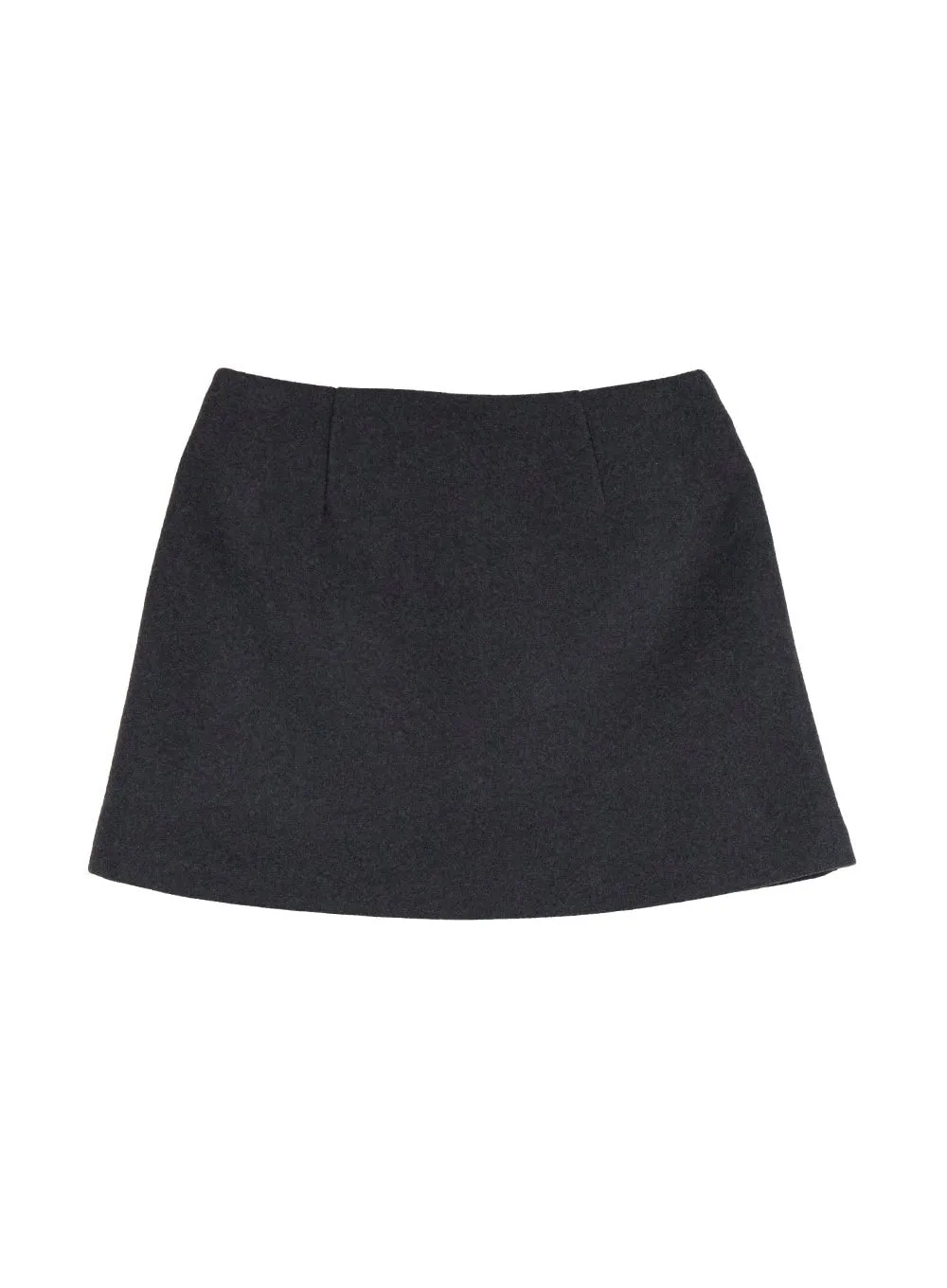 Wool-Blend Mini Skirt ON408