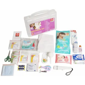 Workplace First Aid Kit Medium - Plastic Box Handy - Red - 113 Components - SJF P3 - St Johns First Aid Kit